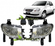 KIT FAROL AUXILIAR NEBLINA GM NOVO CLASSIC 2011/2012 (6P&Ccedil;&acute;S)