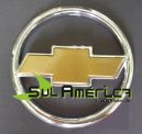 EMBLEMA DE PORTA MALAS GM CELTA G1 G2 00/12 DOURADO / CROMADO