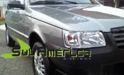 JOGO DE FRISO LATERAL FIAT UNO 05/11 2P (LARGO) MOD. ORIGINAL