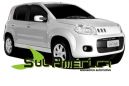 JOGO DE SPOILER LATERAL NOVO FIAT UNO 10/11 4P