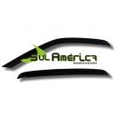 JOGO CALHA DE CHUVA RENAULT CLIO 00/12 4P