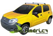JG RACK DE TETO FIAT UNO NOVO 10/12 4P. ALUMINIO ANODIZADO