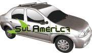 JG RACK DE TETO RENAULT LOGAN 07/12 4P. ALUMINIO ANODIZADO