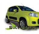 JOGO DE SPOILER LATERAL NOVO FIAT UNO 10/11 4P PRETO C/ PRATA 