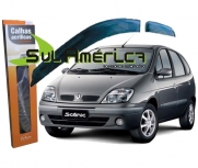 JOGO CALHA DE CHUVA RENAULT SCENIC 99/11 4P. MOD. ORIGINAL