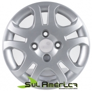 JOGO DE CALOTA FORD FIESTA SEDAN 2011 ARO 14 MOD. ORIGINAL  4P&Ccedil;&acute;S
