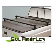 JOGO RACK DE CA&Ccedil;AMBA PICKUP TOYOTA HILUX 05/11 CABINE DUPLA A&Ccedil;O PRETO