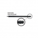 Extens&atilde;o convencional p/ perfurador de solo BRISTOL PS-10 2metros 