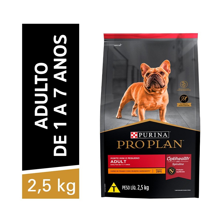 Ração Seca Nestle Purina Pro Plan para Cães Adultos Raças Pequenas