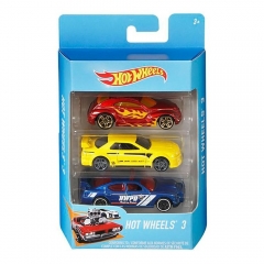 Hot Wheels Pack Com 3 Carrinhos Sortidos - Mattel K5904