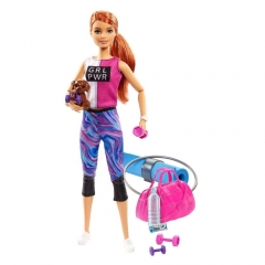 Barbie Feita para Mexer Fitness - Mattel GJG57