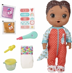 Negra Aprendendo a Cuidar Baby Alive - Hasbro E6941