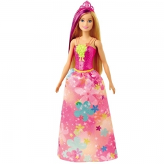Princesa Barbie Dreamtopia Vestido Flores - Mattel GJK12-GJK13