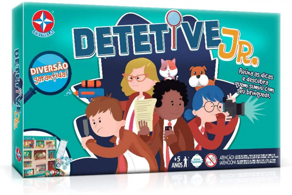 Jogo Detetive Da Estrela 1ª Versão Incompleto