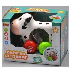 Vaca Bichinho de Puxar - Zoop Toys ZP00751