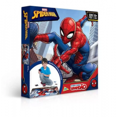 Quebra-Cabeça Grandão 120 Peças Spider-Man - Toyster 002396
