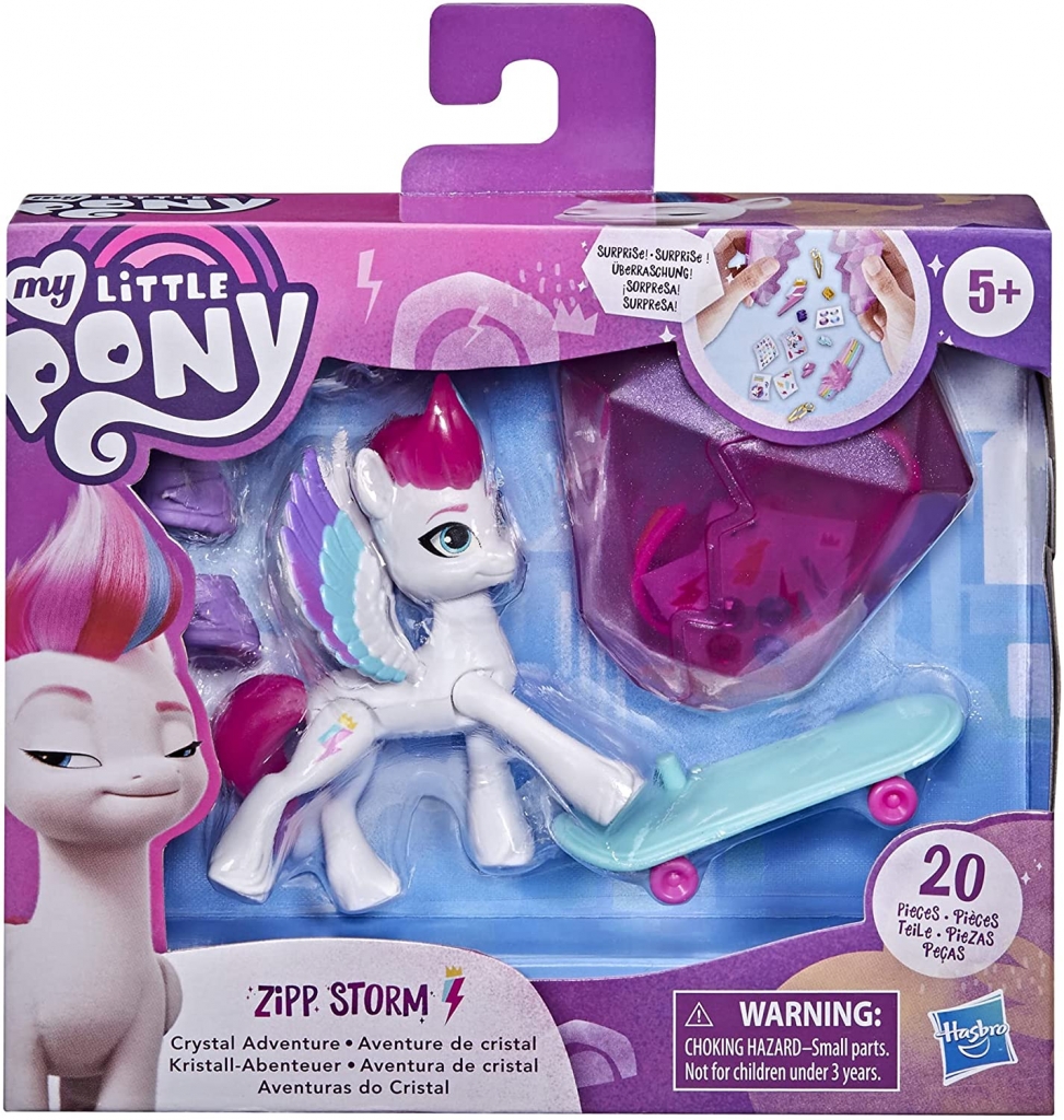 Zipp Storm Aventuras Do Cristal My Little Pony - Hasbro F178 - Noy  Brinquedos