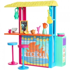 Cabana De Praia Móveis Da Barbie Malibu Beach Shack - Mattel GYG23