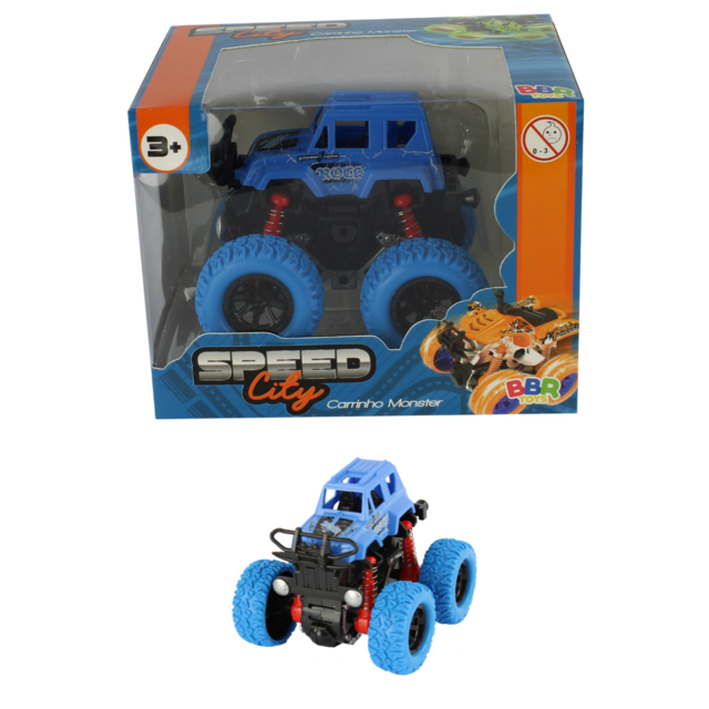 Azul High Voltage Carrinho Drift Car - Polibrinq CAR701 - Noy Brinquedos