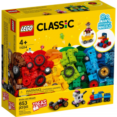 Blocos E Rodas Classic - LEGO 11014