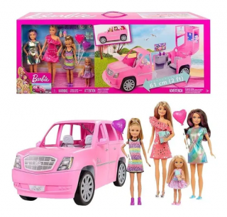 Barbie Playset Trailer dos Sonhos Mattel HCD46 - Star Brink Brinquedos