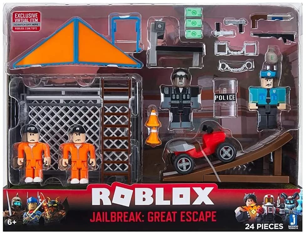 Roblox Playset De Luxo Jailbreak Museum Heist, Sunny Brinquedos