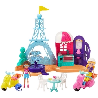 Boneca Mattel Polly Pocket Amigas De Capuz Sortido HKV98