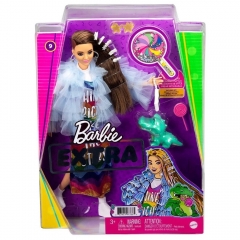 Barbie Extra Jaqueta Com Babados Com Pet - Mattel GYJ78