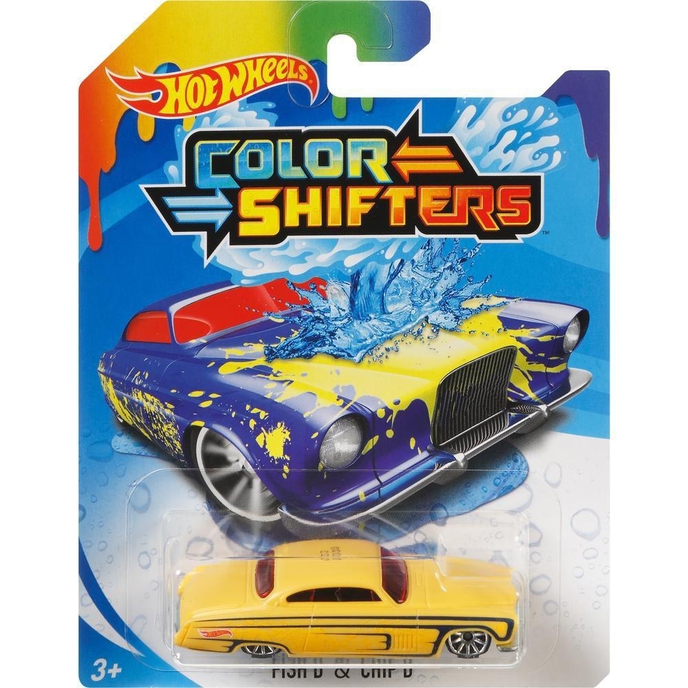 Carrinho Hot Wheels Que Muda De Cor Na Água Color Change - Mattel