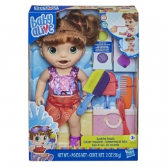 Morena Dia Na Praia Boneca Baby Alive - Hasbro F1681