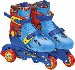 Patins (29 a 32) Patrulha Canina 3 Rodas Com Acessórios De Segurança - Fun F0003-1