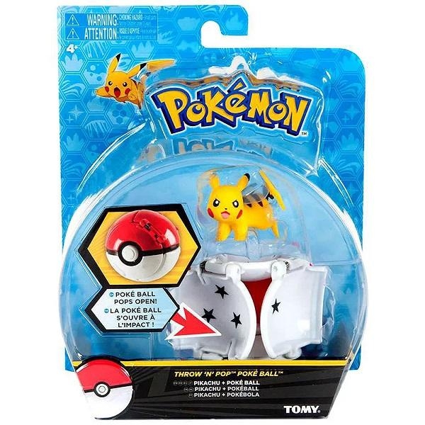 Brinquedo Pokemon com pokebola – O Mundo da Nuvem