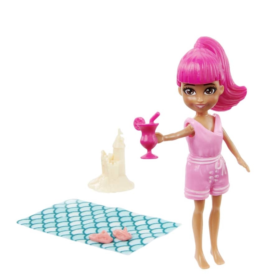 Polly Pocket Amigos na Moda Mod2 - Mattel - nivalmix