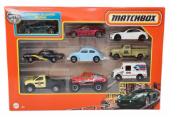 Lotus Verde Pack Com 9 Matchbox - Mattel X7111-HFL56