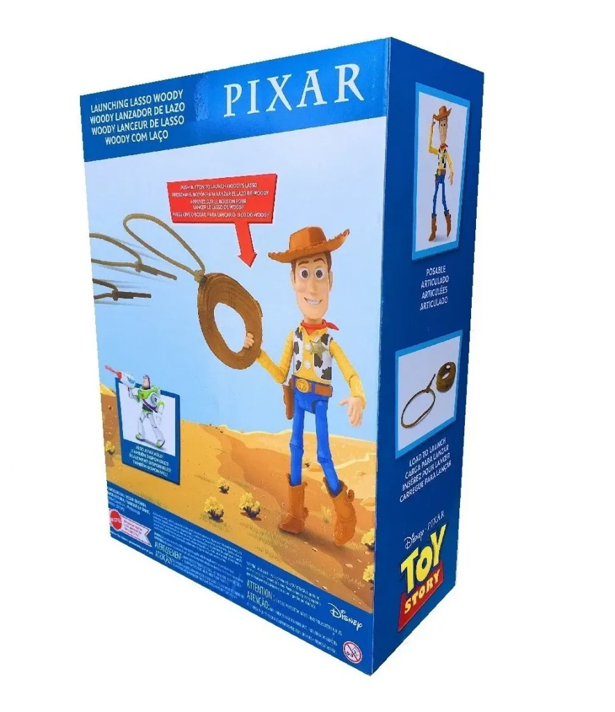 Boneco Articulado Elka Disney Pixar Toy Story Meu Amigo Woody