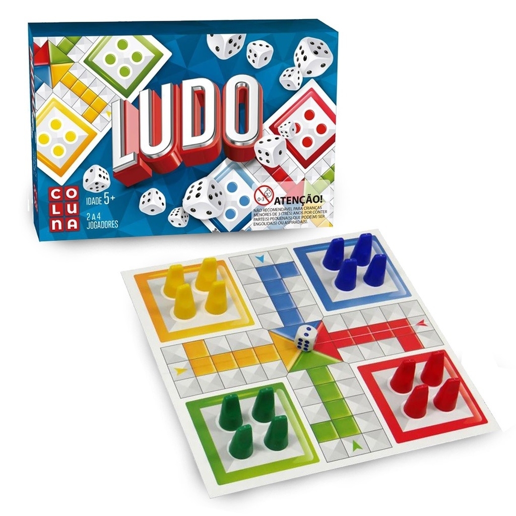 Jogo Tabuleiro 3 Em 1 Ludo Dama Trilha Pais & Filhos-NOVO