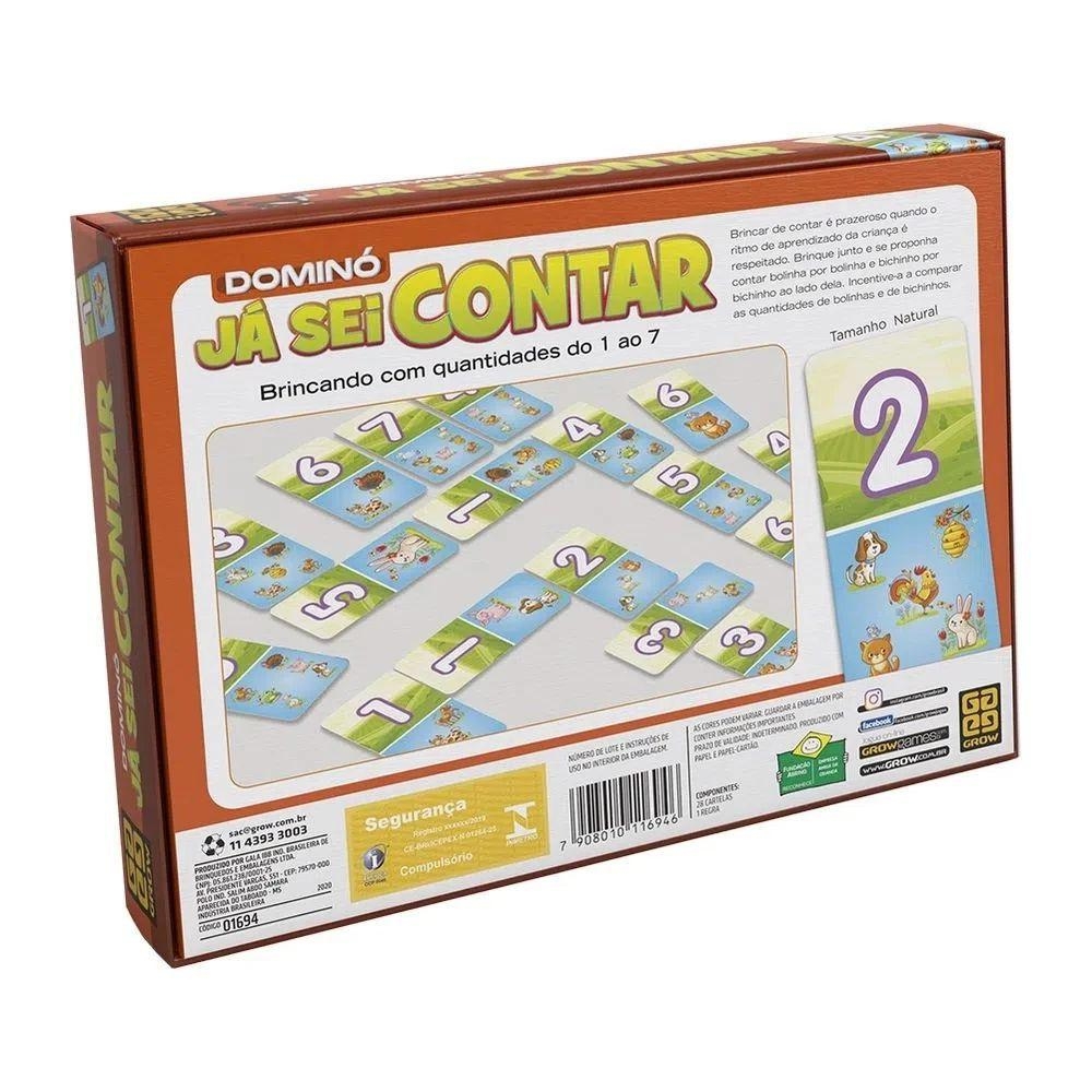 Puzzle Contando do 1 ao 10 - Loja Grow