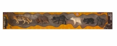 Kit Com 6 Animais Selvagens Sortidos - Toyng 043680