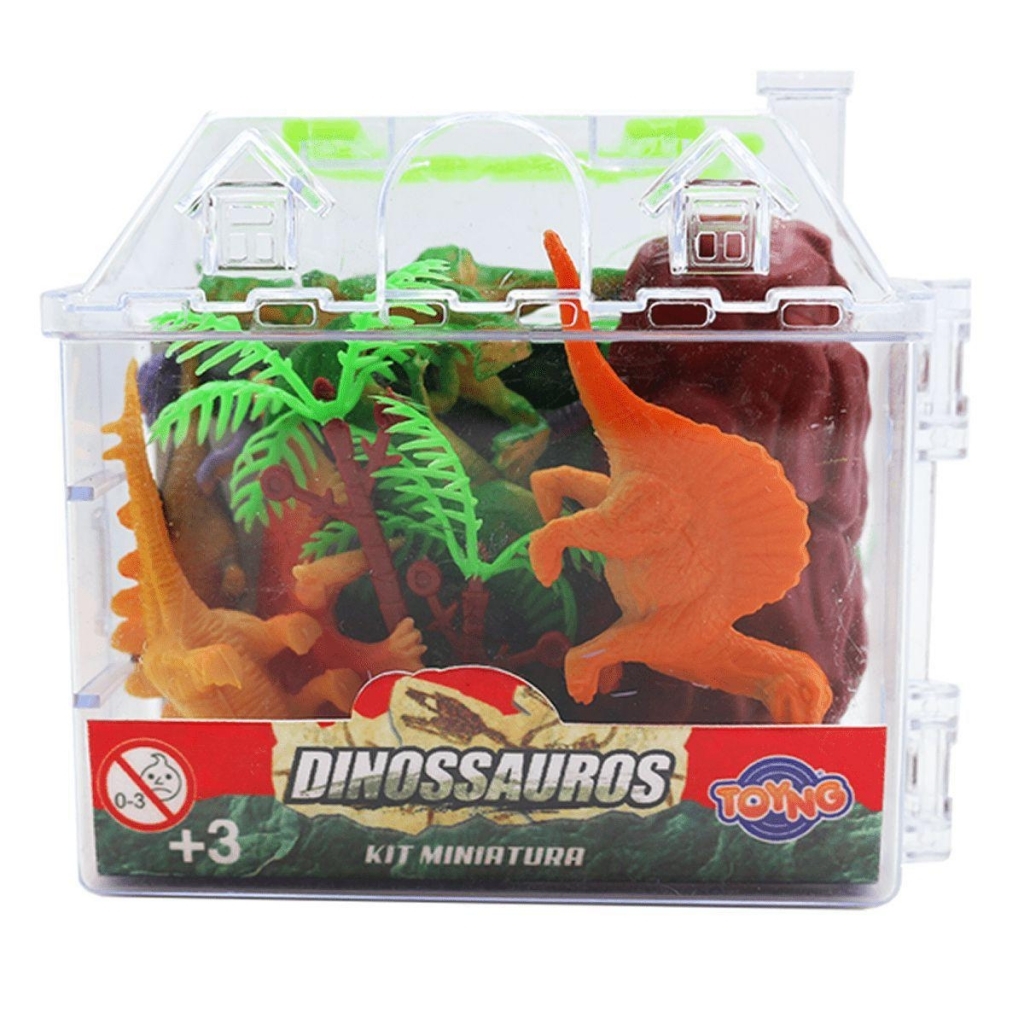 Jogo da Mordida Dinossauro com Luz e Som Brinquedo Toyng