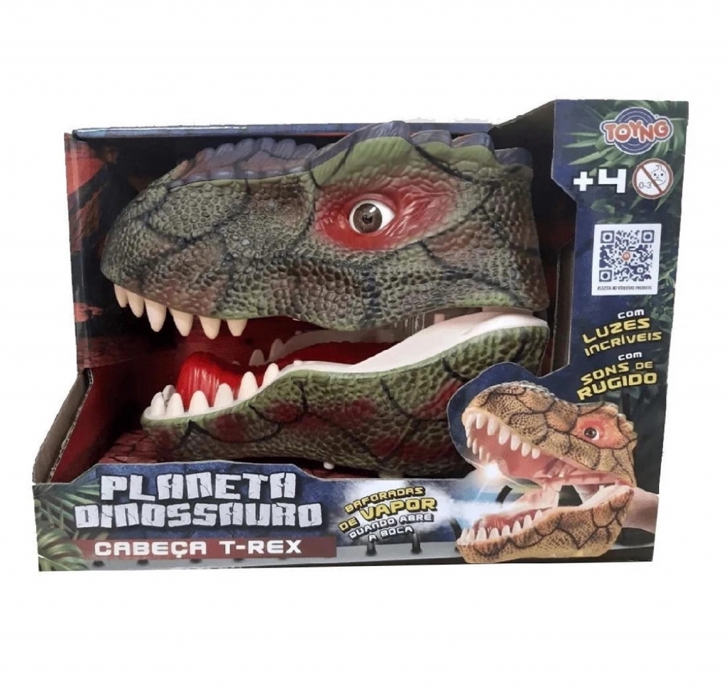 Tiranossauro Rex C/Som Jurassic World 4+