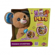 Marrom Ratinho Playfull Pets Passeio Divertido - Toyng 046474
