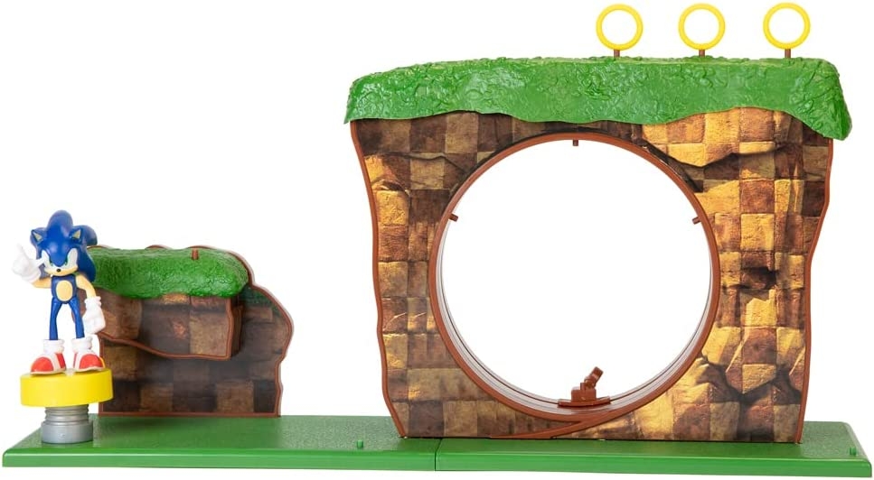 Blocos de Montar - Sonic the Hedgehog - Green Hill Zone LEGO DO BRASIL