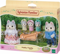 Família Dos Huskys Sylvanian Families - Epoch 5636