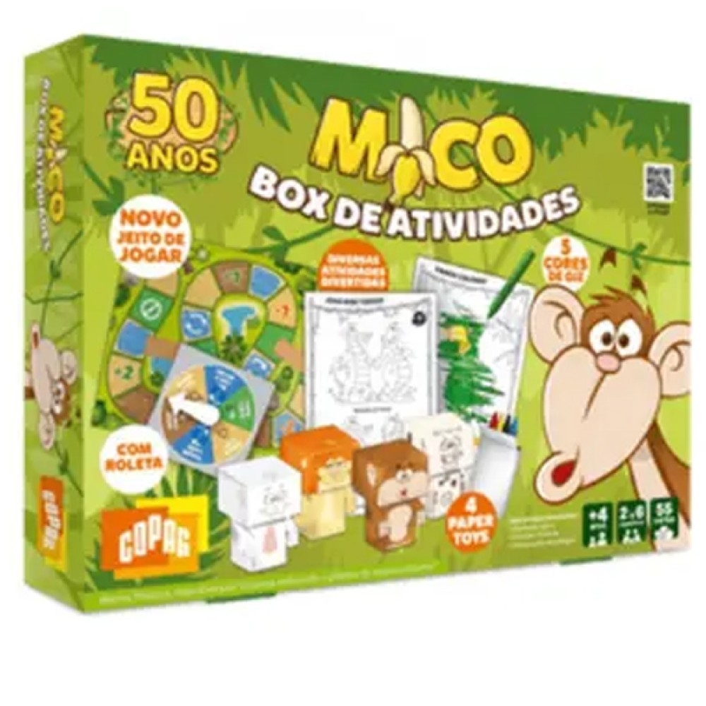Jogo - Box de Atividades - Barbie - Copag - Babu Brinquedos