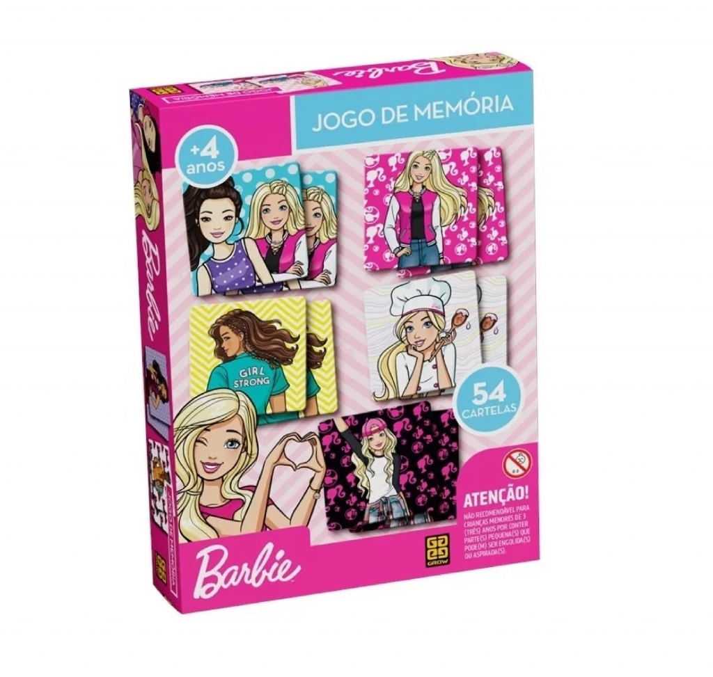 Jogo da Memória GROW ? Barbie