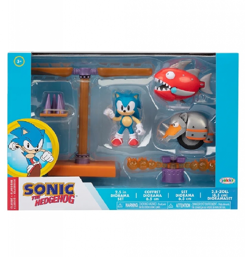 Sonic Diorama Set Wave 2 - Sunny 3437 - Noy Brinquedos