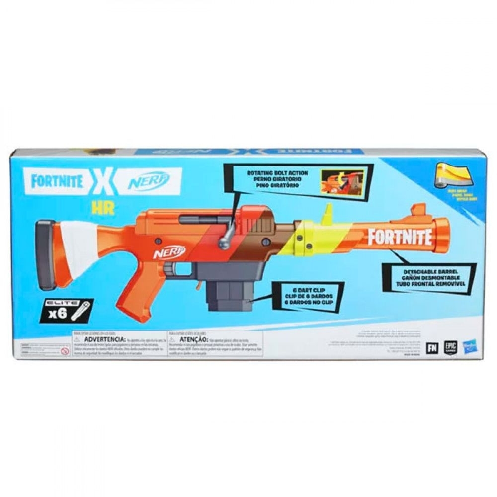 Nerf Fortnite Hr Lança Dardos - Hasbro F4165 - Noy Brinquedos