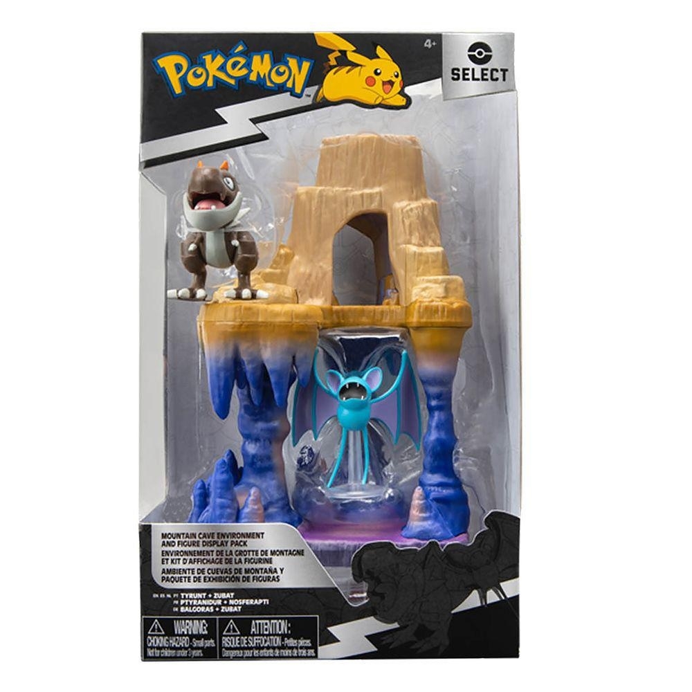 Ambiente De Caverna Pokemon Select - Sunny 003283 - Noy Brinquedos