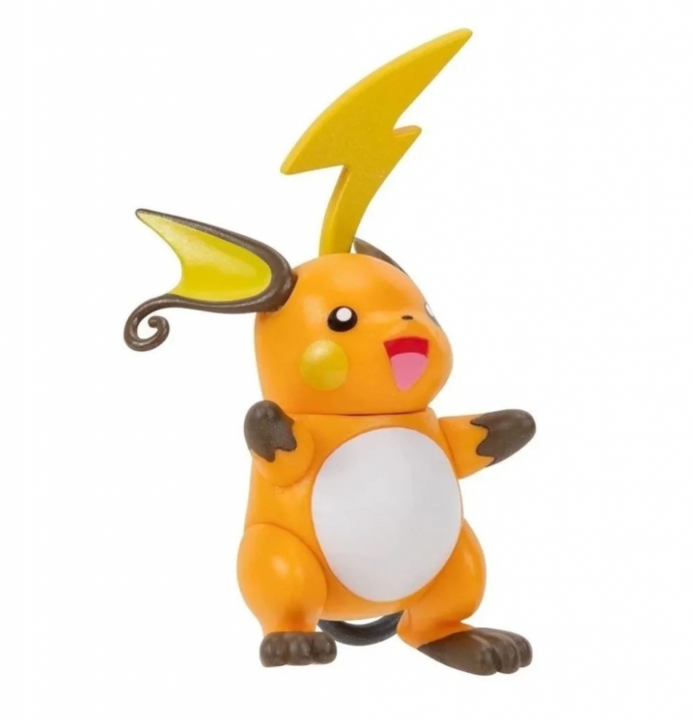 Pokemon Figuras de Ação - Alolan Raichu - Sunny - TS Toys