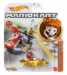 Tanoki Hot Wheels Mario Kart - Mattel GBG25-HBB31